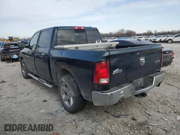 2011 Ram 1500 Sport with VIN 1D7RV1CT7BS617994, listed as a Copart auction lot 83560744 with 191,323 mi miles and Salvage title. Bid and sale history available at DreamBid. Image 2.