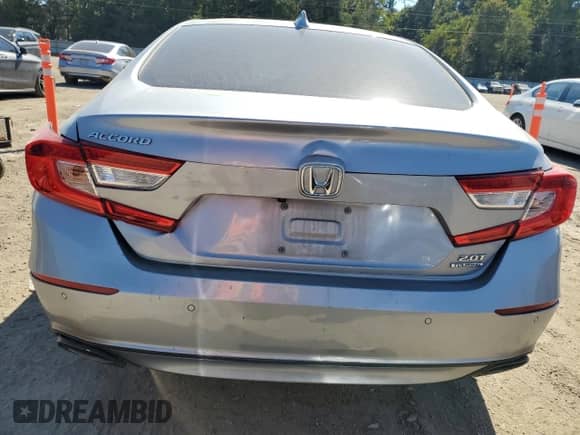 2019 Honda Accord Touring with VIN 1HGCV2F96KA029890, listed as a Copart auction lot 82482855 with 146,489 mi miles and Salvage title. Bid and sale history available at DreamBid. Image 6.
