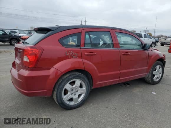 2009 Dodge Caliber SXT with VIN 1B3HB48CX9D108152, listed as a Copart auction lot 81012064 with 189,650 mi miles and Salvage title. Bid and sale history available at DreamBid. Image 3.