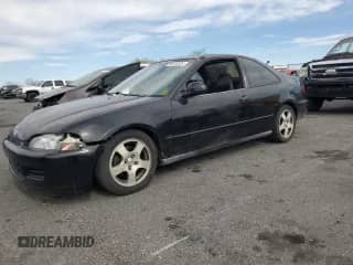 1995 Honda Civic with VIN 2HGEJ1123SH557784, listed as a Copart auction lot 56978525 with 208,149 mi miles and Salvage title. Bid and sale history available at DreamBid. Image 1.