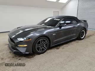 2019 Ford Mustang GT Premium with VIN 1FATP8FFXK5140524, listed as a Copart auction lot 81466015 with 97,552 mi miles and Clean title. Bid and sale history available at DreamBid. Image 1.