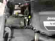 2018 Jeep Wrangler Sahara with VIN 1C4AJWBG3JL909722, listed as a Copart auction lot 50486925 with 45,104 mi miles and Salvage title. Bid and sale history available at DreamBid. Image 14.