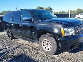2007 Chevrolet Suburban LTZ with VIN 1GNFK16Y27R357071, listed as a IAAI auction lot 43466476 with 222,682 mi miles and . Bid and sale history available at DreamBid. Image 1.