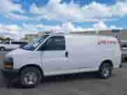 2018 Chevrolet Express Cargo with VIN 1GCWGAFGXJ1200976, listed as a IAAI auction lot 43382543 with 261,043 mi miles and . Bid and sale history available at DreamBid. Image 14.