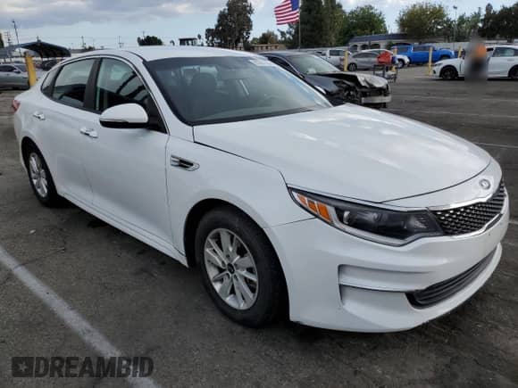 2018 Kia Optima LX with VIN 5XXGT4L34JG239893, listed as a Copart auction lot 80591654 with 99,955 mi miles and Salvage title. Bid and sale history available at DreamBid. Image 4.