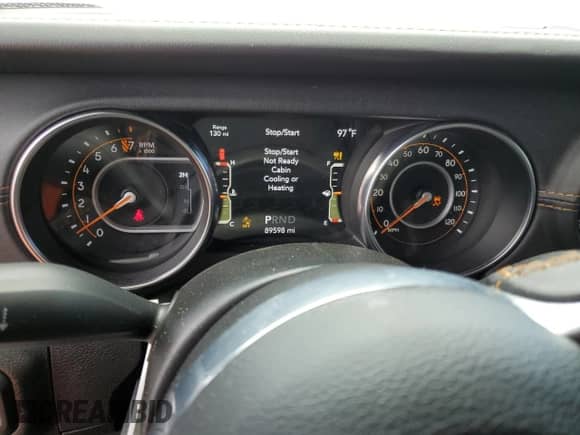 2021 Jeep Wrangler Unlimited Sahara Altitude с VIN 1C4HJXEG1MW661862, выставлен на аукционе Copart как лот 60272735 с пробегом 89 598 миль миль и Списание • Salvage title. История ставок и продаж доступна на DreamBid. Изображение 9.