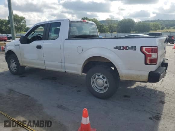 2020 Ford F-150 XL with VIN 1FTFX1E59LKE47516, listed as a Copart auction lot 64225235 with Not provided miles and Salvage title. Bid and sale history available at DreamBid. Image 2.