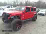 2022 Jeep Wrangler Unlimited Sahara with VIN 1C4JJXP62NW136932, listed as a IAAI auction lot 41486025 with 36,986 mi miles and . Bid and sale history available at DreamBid. Image 2.