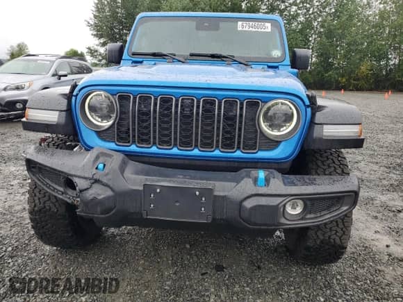 2025 Jeep Wrangler Rubicon с VIN 1C4RJXR69SW558756, выставлен на аукционе Copart как лот 67946005 с пробегом 4 241 миль миль и Списание • Salvage title. История ставок и продаж доступна на DreamBid. Изображение 5.