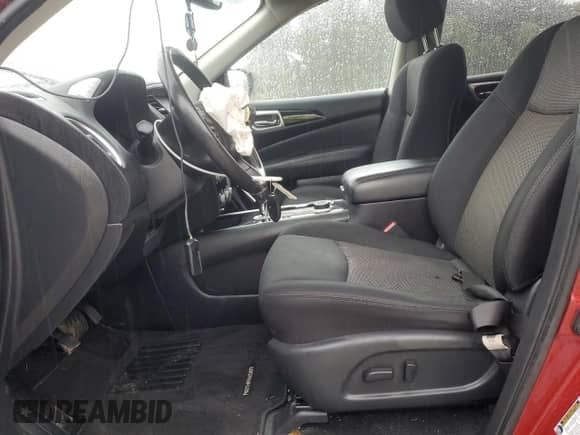 2018 Nissan Pathfinder SL with VIN 5N1DR2MMXJC651597, listed as a Copart auction lot 83952695 with 138,795 mi miles and Salvage title. Bid and sale history available at DreamBid. Image 7.