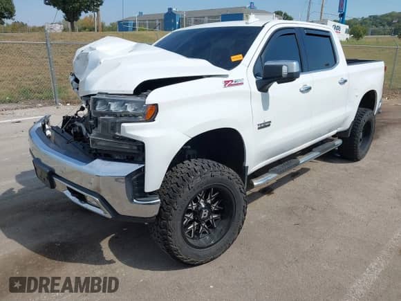 2019 Chevrolet Silverado 1500 LTZ with VIN 3GCUYGED7KG155299, listed as a IAAI auction lot 43246598 with 81,905 mi miles and . Bid and sale history available at DreamBid. Image 2.