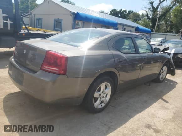 2008 Dodge Charger with VIN 2B3KA43R78H265191, listed as a Copart auction lot 69762205 with 129,658 mi miles and Salvage title. Bid and sale history available at DreamBid. Image 3.