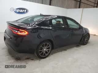2016 Dodge Dart SXT with VIN 1C3CDFBB3GD529405, listed as a Copart auction lot 87483135 with 133,782 mi miles and Salvage title. Bid and sale history available at DreamBid. Image 3.