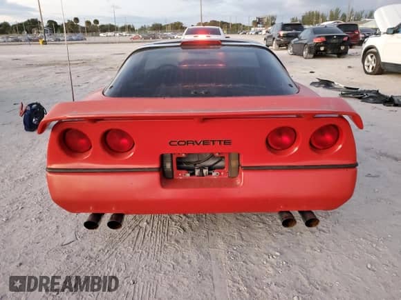 1987 Chevrolet Corvette with VIN 1G1YY2189H5109592, listed as a Copart auction lot 86312374 with 91,261 mi miles and Clean title. Bid and sale history available at DreamBid. Image 6.