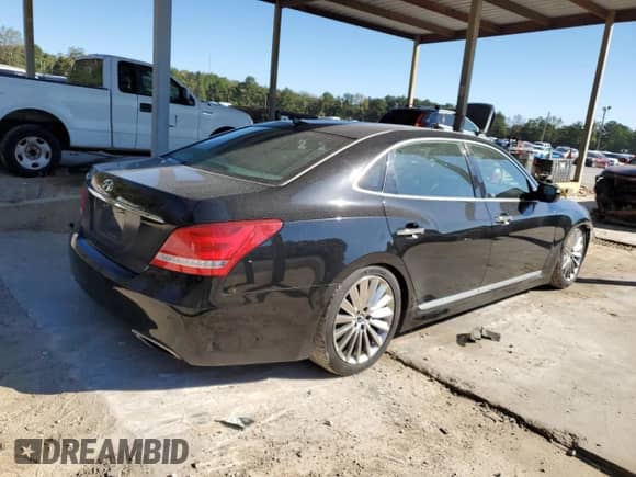 2014 Hyundai Equus Ultimate с VIN KMHGH4JH3EU085849, выставлен на аукционе Copart как лот 82383965 с пробегом 67 111 миль миль и Списание • Salvage title. История ставок и продаж доступна на DreamBid. Изображение 3.