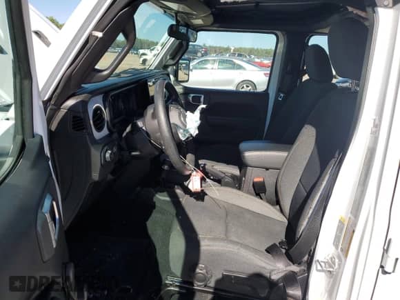 2024 Jeep Wrangler Sport S с VIN 1C4PJXDG9RW308614, выставлен на аукционе Copart как лот 81283104 с пробегом 4 985 миль миль и Списание • Salvage title. История ставок и продаж доступна на DreamBid. Изображение 7.