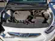 2014 Hyundai Accent SE z VIN KMHCU5AE5EU145605, wystawiony jako Copart lot #86892945 z przebiegiem 98 140 mil mil oraz Szkoda całkowita • Salvage title. Historia ofert i sprzedaży dostępna na DreamBid. Obrazek 11.