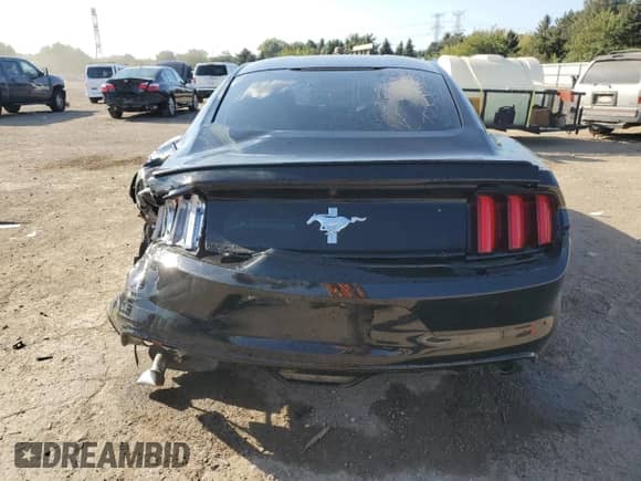 2015 Ford Mustang V6 with VIN 1FA6P8AM8F5337894, listed as a Copart auction lot 84248475 with 126,578 mi miles and Salvage title. Bid and sale history available at DreamBid. Image 6.