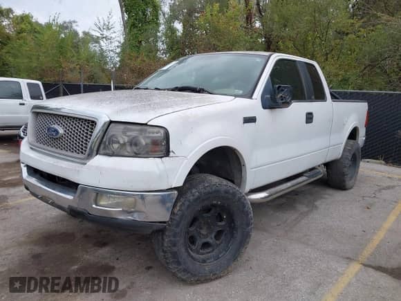 2005 Ford F-150 XLT with VIN 1FTPX12545NB25148, listed as a IAAI auction lot 43445437 with Not provided miles and . Bid and sale history available at DreamBid. Image 2.