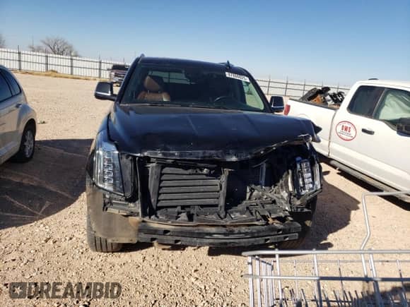 2018 Cadillac Escalade ESV Premium Luxury with VIN 1GYS4JKJ2JR221342, listed as a Copart auction lot 87886025 with 132,029 mi miles and Salvage title. Bid and sale history available at DreamBid. Image 5.