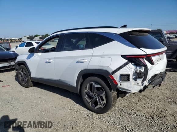2024 Hyundai Tucson Limited с VIN KM8JFDD20RU138404, выставлен на аукционе Copart как лот 83928915 с пробегом 26 061 миль миль и Списание • Salvage title. История ставок и продаж доступна на DreamBid. Изображение 2.