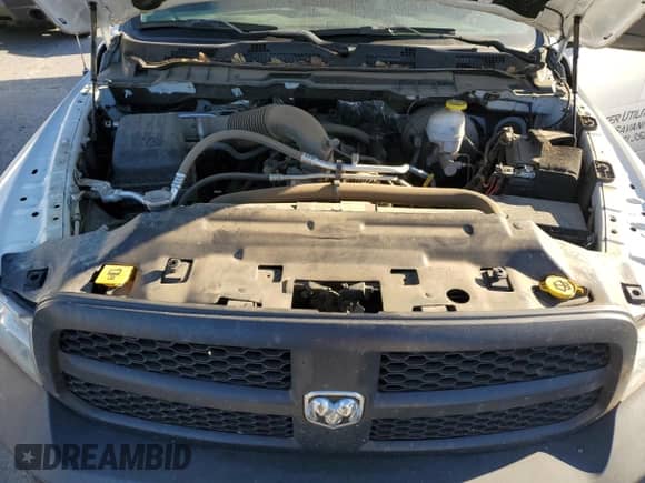 2022 Ram 1500 Tradesman with VIN 3C6JR6DT4NG172334, listed as a Copart auction lot 76607314 with 73,952 mi miles and Salvage title. Bid and sale history available at DreamBid. Image 11.