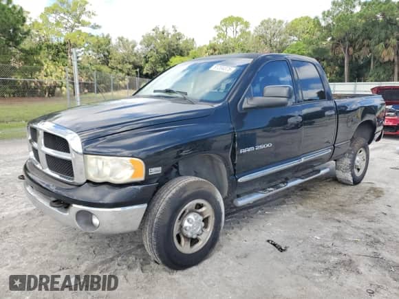 2004 Dodge 2500 SLT with VIN 1D7KU28D44J183442, listed as a Copart auction lot 81204375 with 176,924 mi miles and Clean title. Bid and sale history available at DreamBid. Image 1.