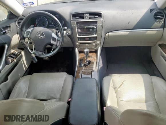 2012 Lexus IS 250 с VIN JTHBF5C25C5159605, выставлен на аукционе Copart как лот 81307155 с пробегом 199 484 миль миль и Списание • Salvage title. История ставок и продаж доступна на DreamBid. Изображение 8.