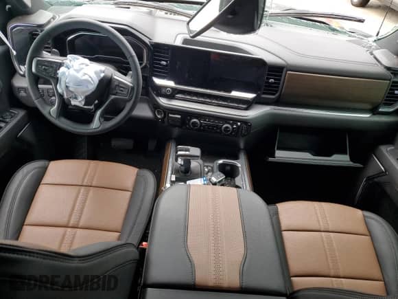 2024 Chevrolet Silverado 1500 High Country with VIN 2GCUDJEDXR1204720, listed as a Copart auction lot 78680874 with 520 mi miles and Salvage title. Bid and sale history available at DreamBid. Image 8.