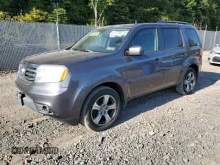 2014 Honda Pilot EX-L with VIN 5FNYF4H53EB012886, listed as a Copart auction lot 81377795 with 68,068 mi miles and Salvage title. Bid and sale history available at DreamBid. Image 1.