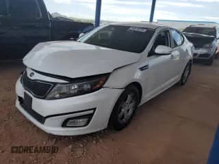 2015 Kia Optima LX with VIN 5XXGM4A75FG415621, listed as a Copart auction lot 84816275 with 166,416 mi miles and Salvage title. Bid and sale history available at DreamBid. Image 1.