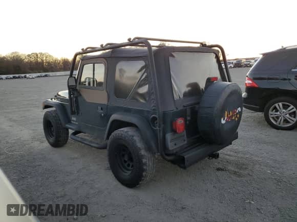 2005 Jeep Wrangler SE z VIN 1J4FA29155P363501, wystawiony jako Copart lot #80388314 z przebiegiem 97 564 mil mil oraz Czysty tytuł • Clean title. Historia ofert i sprzedaży dostępna na DreamBid. Obrazek 2.