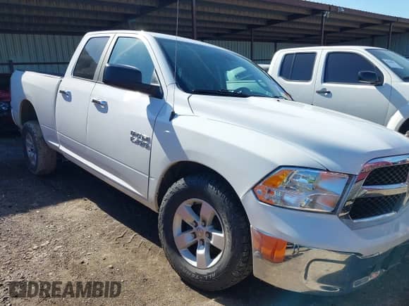 2018 Ram 1500 SLT with VIN 1C6RR6GG7JS324501, listed as a IAAI auction lot 42160776 with 98,045 mi miles and . Bid and sale history available at DreamBid. Image 1.