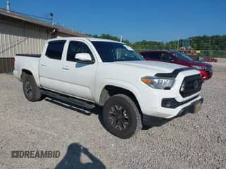 2020 Toyota Tacoma SR5 with VIN 3TMCZ5ANXLM307980, listed as a IAAI auction lot 42838481 with 81,676 mi miles and . Bid and sale history available at DreamBid. Image 1.