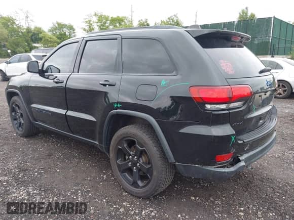 2018 Jeep Grand Cherokee Laredo с VIN 1C4RJFAGXJC502498, выставлен на аукционе IAAI как лот 42343738 с пробегом 81 600 миль миль и . История ставок и продаж доступна на DreamBid. Изображение 3.