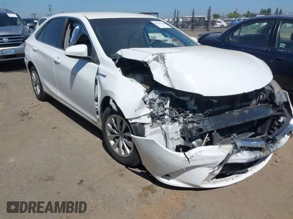 2017 Toyota Camry Hybrid LE with VIN 4T1BD1FK9HU218420, listed as a IAAI auction lot 42553704 with 94,743 mi miles and . Bid and sale history available at DreamBid. Image 1.