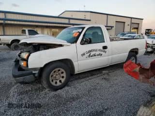 2006 Chevrolet Silverado 1500 LS z VIN 1GCEC14V16Z136196, wystawiony jako Copart lot #85594324 z przebiegiem Nie podano mil oraz Szkoda całkowita • Salvage title. Historia ofert i sprzedaży dostępna na DreamBid. Obrazek 1.