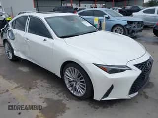 2022 Lexus IS 300 z VIN JTHDA1D23N5121856, wystawiony jako IAAI lot #41146026 z przebiegiem 58 937 mil mil oraz . Historia ofert i sprzedaży dostępna na DreamBid. Obrazek 1.