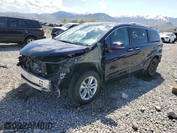 2023 Toyota Sienna Limited z VIN 5TDZSKFC8PS096076, wystawiony jako Copart lot #53743435 z przebiegiem 40 626 mil mil oraz Szkoda całkowita • Salvage title. Historia ofert i sprzedaży dostępna na DreamBid. Obrazek 1.