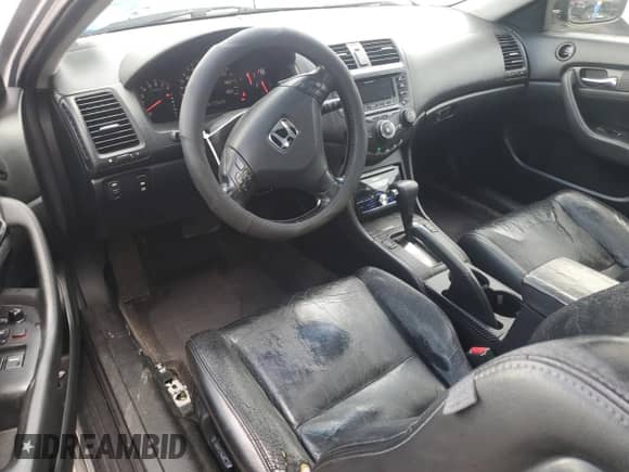 2005 Honda Accord EX-L with VIN 1HGCM72645A018158, listed as a Copart auction lot 62887985 with 222,538 mi miles and Salvage title. Bid and sale history available at DreamBid. Image 8.