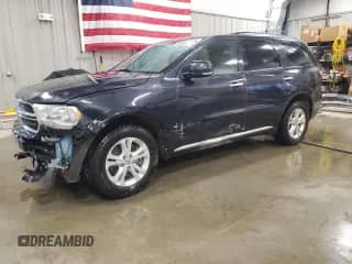 2013 Dodge Durango Crew with VIN 1C4SDJDT3DC578590, listed as a Copart auction lot 64984315 with 161,946 mi miles and Clean title. Bid and sale history available at DreamBid. Image 1.