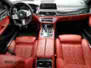 2022 BMW 7 Series 750i xDrive with VIN WBA7U2C09NCH79303, listed as a Copart auction lot 58514325 with 69,692 mi miles and Salvage title. Bid and sale history available at DreamBid. Image 8.