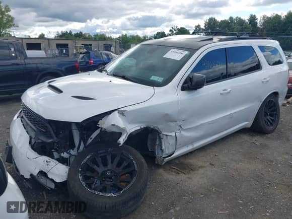 2021 Dodge Durango GT Plus with VIN 1C4RDJDG4MC558916, listed as a IAAI auction lot 43166286 with 59,109 mi miles and . Bid and sale history available at DreamBid. Image 18.