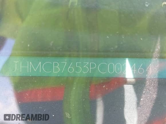 1993 Honda Accord LX z VIN JHMCB7653PC002464, wystawiony jako IAAI lot #42582131 z przebiegiem 243 918 mil mil oraz . Historia ofert i sprzedaży dostępna na DreamBid. Obrazek 9.