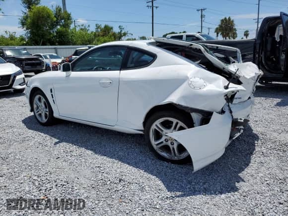 2006 Hyundai Tiburon GT with VIN KMHHN65F46U229380, listed as a Copart auction lot 65881445 with Not provided miles and Salvage title. Bid and sale history available at DreamBid. Image 2.