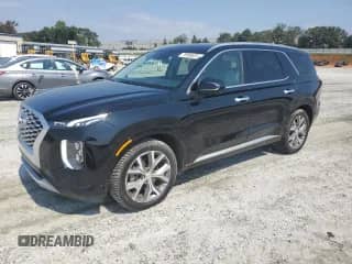2022 Hyundai Palisade Limited with VIN KM8R54HEXNU415449, listed as a Copart auction lot 70996625 with 42,433 mi miles and Salvage title. Bid and sale history available at DreamBid. Image 1.