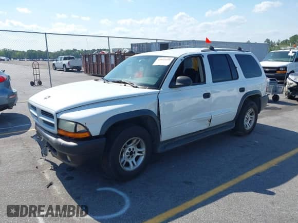 2003 Dodge Durango Sport с VIN 1D4HR38N23F620363, выставлен на аукционе IAAI как лот 42012229 с пробегом 216 654 миль миль и . История ставок и продаж доступна на DreamBid. Изображение 2.
