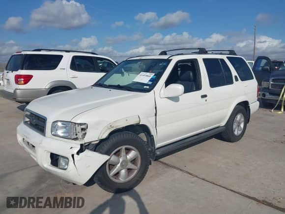 2000 Nissan Pathfinder XE with VIN JN8AR07S2YW421992, listed as a IAAI auction lot 41493860 with 144,632 mi miles and . Bid and sale history available at DreamBid. Image 2.