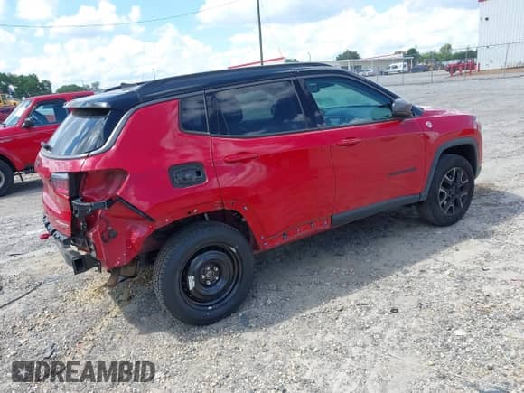 2020 Jeep Compass Trailhawk с VIN 3C4NJDDB4LT184257, выставлен на аукционе IAAI как лот 42728615 с пробегом 108 487 миль миль и . История ставок и продаж доступна на DreamBid. Изображение 4.