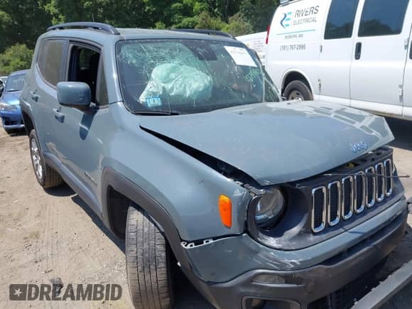 2018 Jeep Renegade Latitude с VIN ZACCJBBB8JPH16516, выставлен на аукционе IAAI как лот 42794413 с пробегом 53 517 миль миль и . История ставок и продаж доступна на DreamBid. Изображение 1.